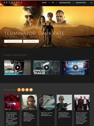 Skydance Entertainment screen capture